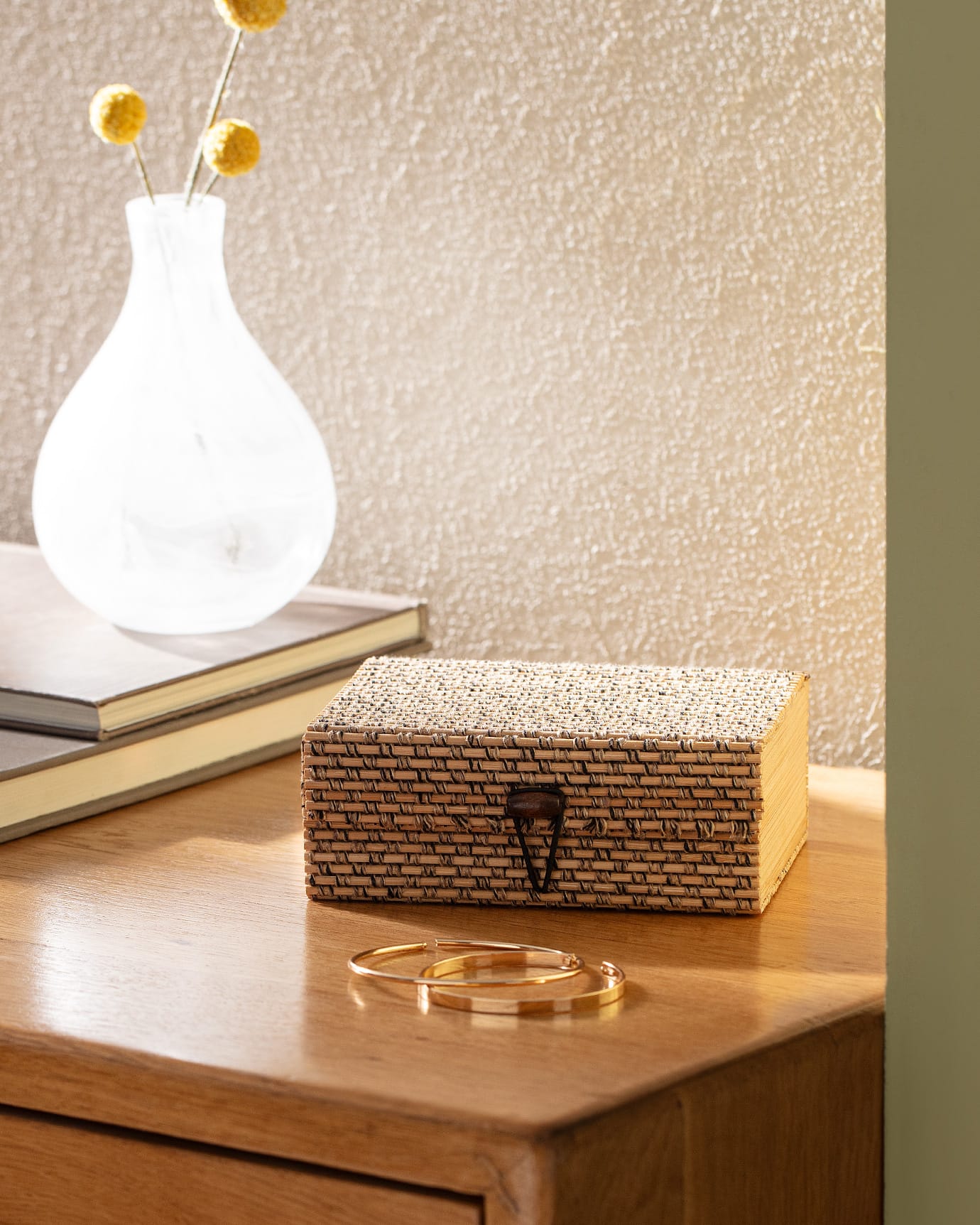 Sustainable Bamboo Storage Box - Rustic Kitchen & Home Decor