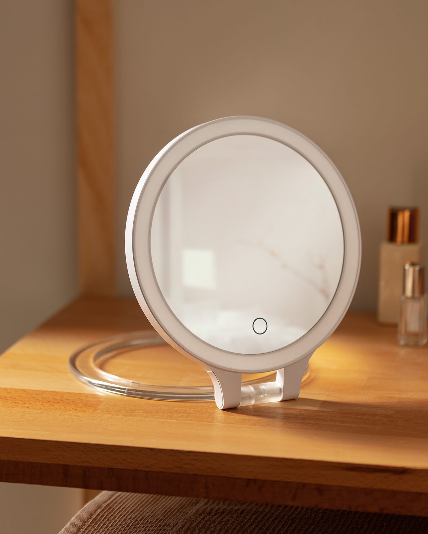 Mirin LED Wall Mirror - Modern Illuminated Decorative Accent