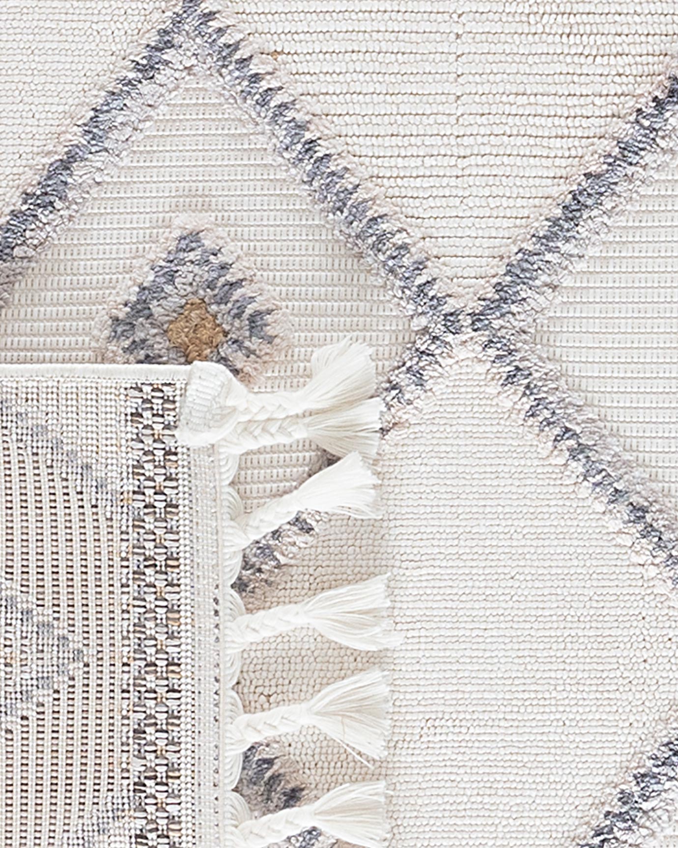 Polyester Area Rug - Fringed Accent