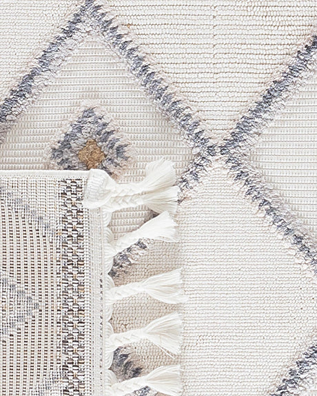Polyester Area Rug - Fringed Accent