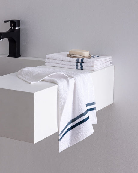 Cotton Blend 4-Piece Hand Towel Set - Everyday Softness