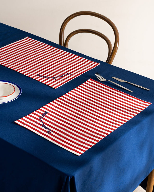 Easy-Care Polyester Placemat - Rosane Patterned Design