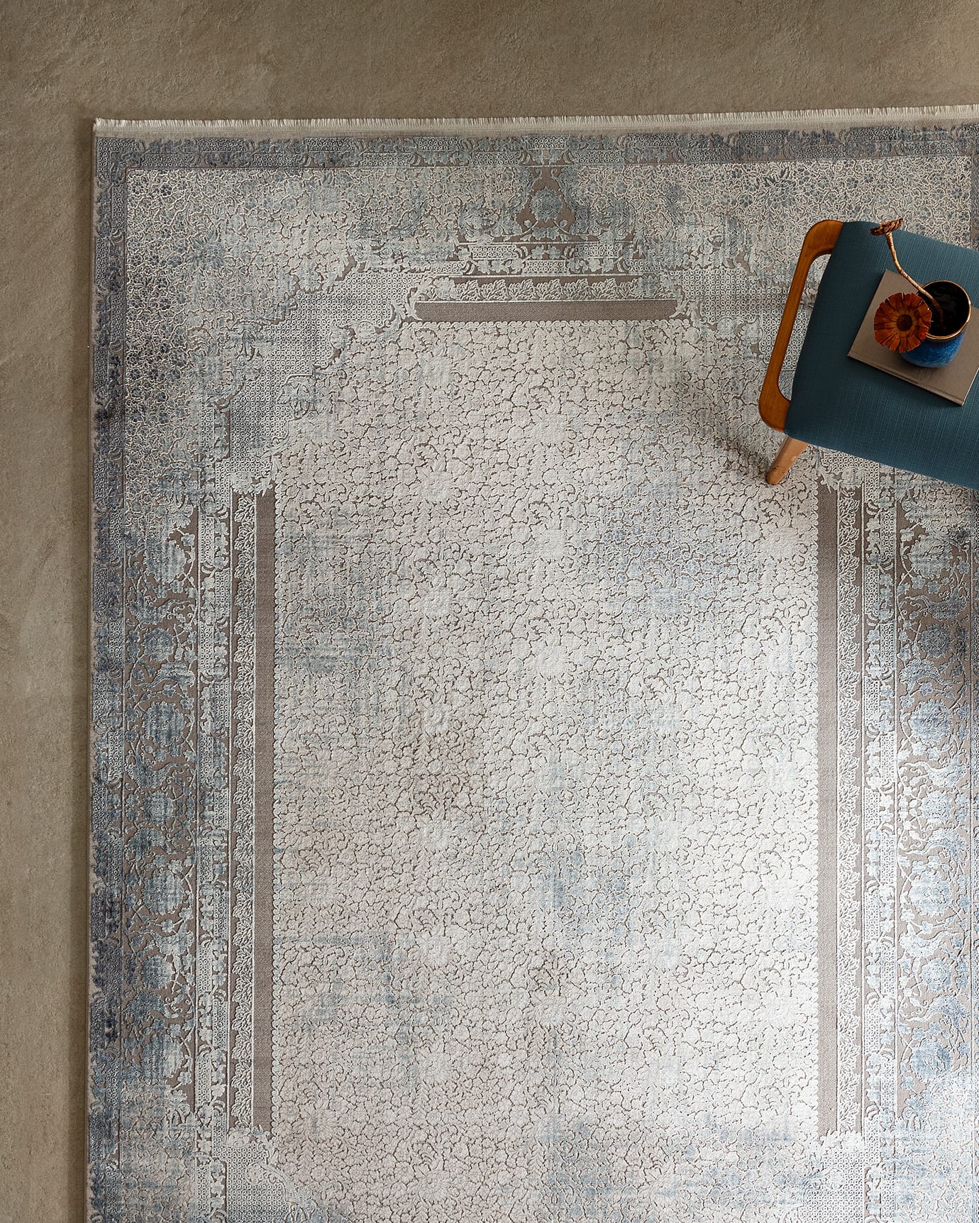Brantes Modern Abstract Area Rug - Soft Indoor Floor Decor