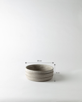 Modern Minimalist Cement Planter - Ideal for Succulents - Soft Grey