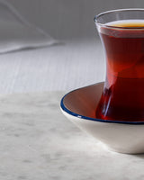 Glass & Ceramic 8-Piece Tea Set - Vie Rouge Espérer Collection
