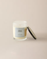 Black Scented Glass Jar Candle - 190g Home Fragrance