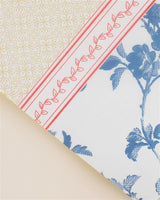 Indigo Beige Disposable Tablecloth for Parties and Events