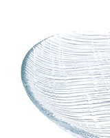 Clear Glass Oval Serving Platter - Modern Tableware Design