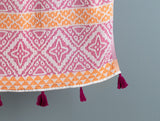 Cotton Jacquard Turkish Towel - Allaire Design