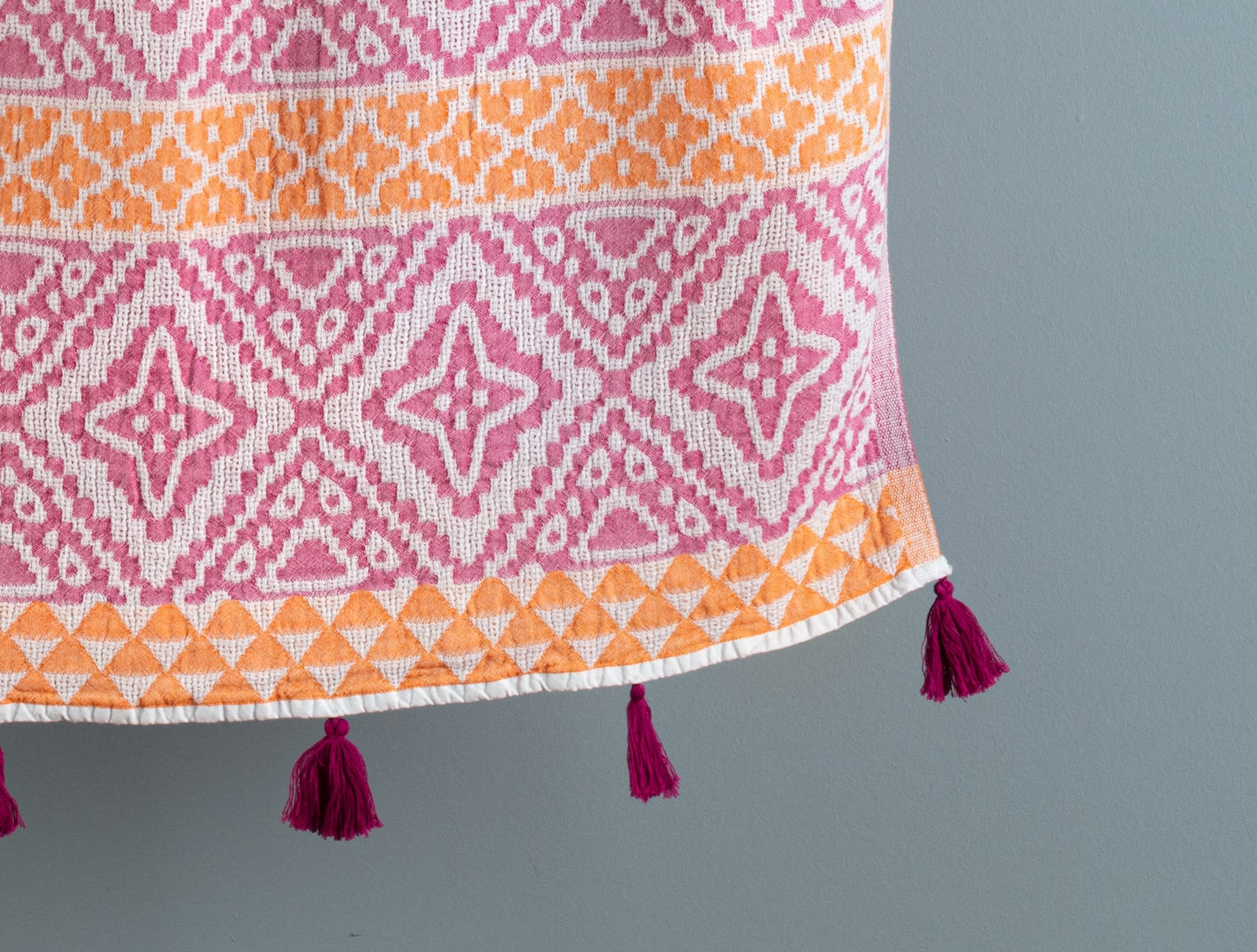 Cotton Jacquard Turkish Towel - Allaire Design