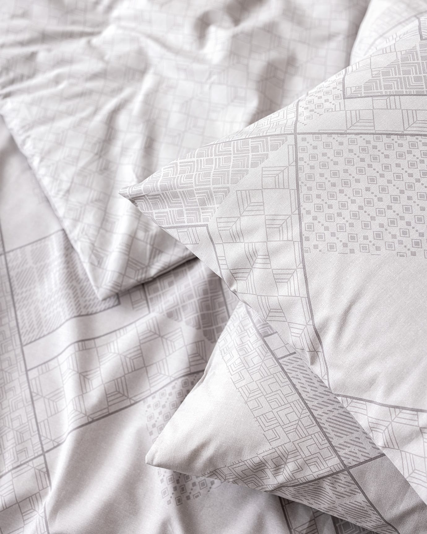 100 % Baumwolle Ranforce Bettbezug-Set King Size – Aurelie Print