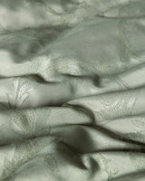 Jacquard Sateen Cotton Blend Duvet Cover Set - Family Size