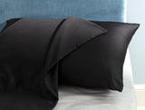Premium 100% Cotton Sateen Pillowcase Set - 2 Pack