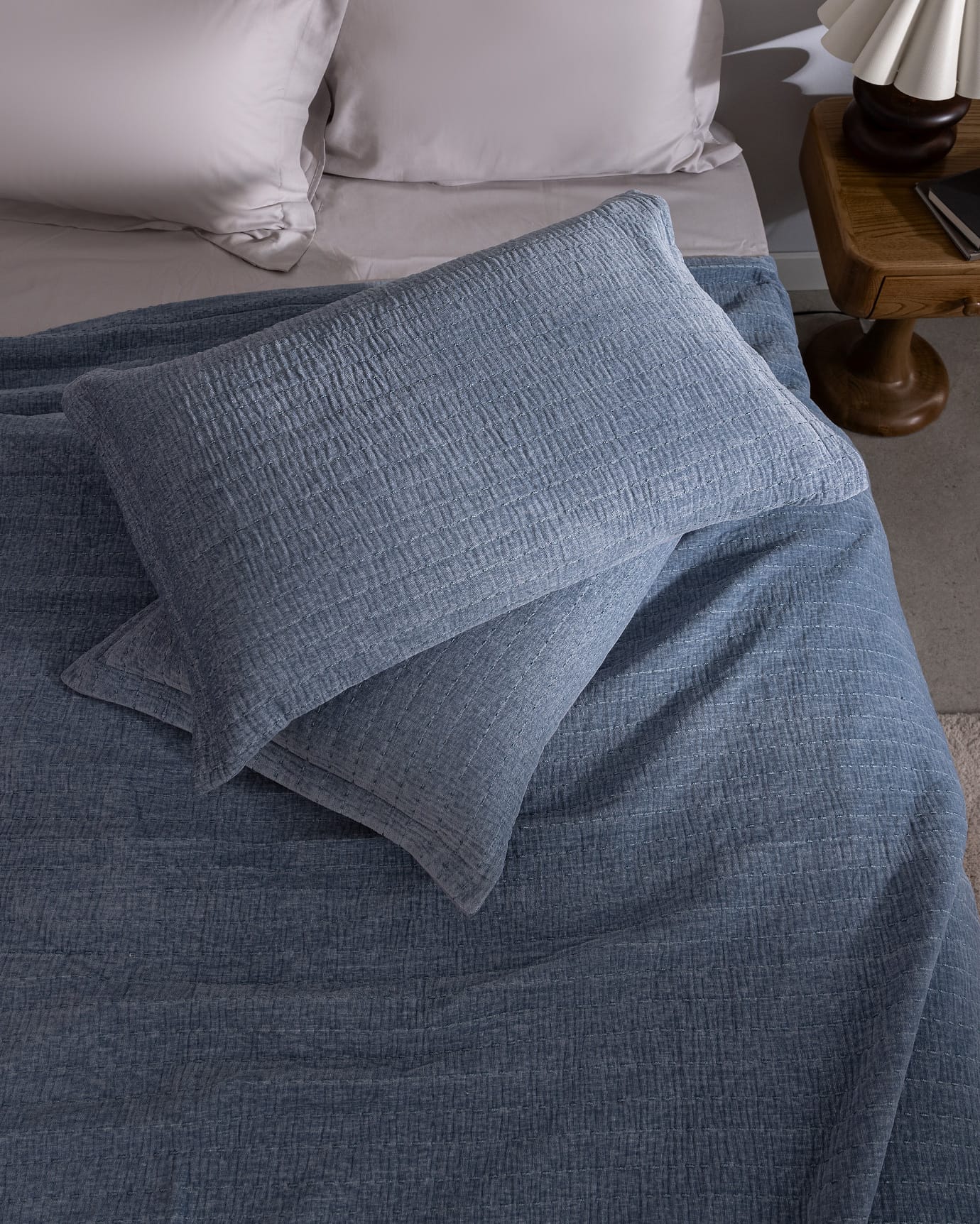 Feolette Double Bedspread - Quilted Bed Cover for Bedroom Decor