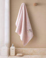 Luxurious Cotton Face Towel - Delicate Embroidered Touch