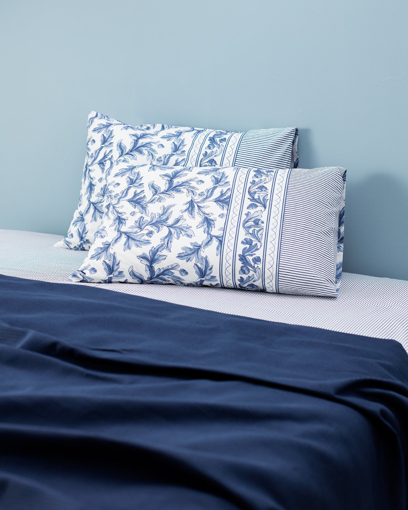 Mathilda Full Size Cotton Ecocell Pique Bedding Set