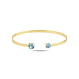Delicate Double Strand Bracelet - Minimalist Duo Style