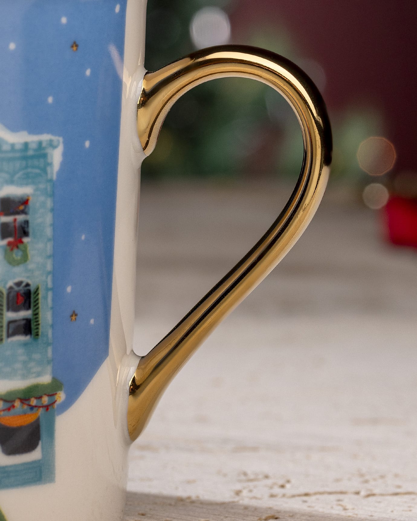 New Bone China Mug - Vibrant Reve Carol Collection