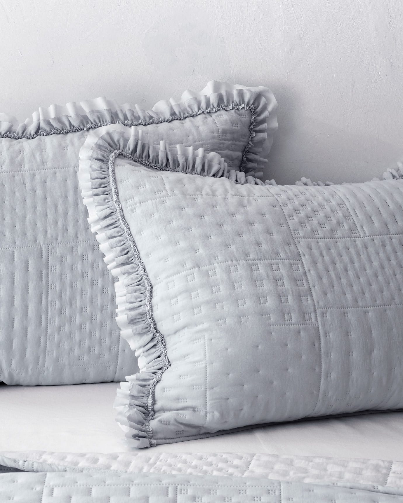 Indigo Double Bedspread - Medus Design Full Size Bed Cover