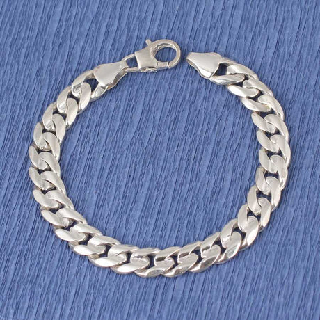 Premium 925 Sterling Silver Plain Chain Bracelet