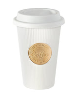 New Bone China Mug - Elegant Design for Daily Indulgence