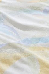 Favora Double Duvet Cover Set - Multicolor, 100% Cotton