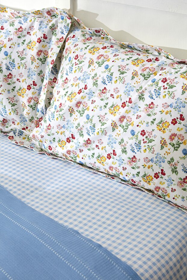Noya 100% Cotton Double Pique Set - Soft & Breathable Blue
