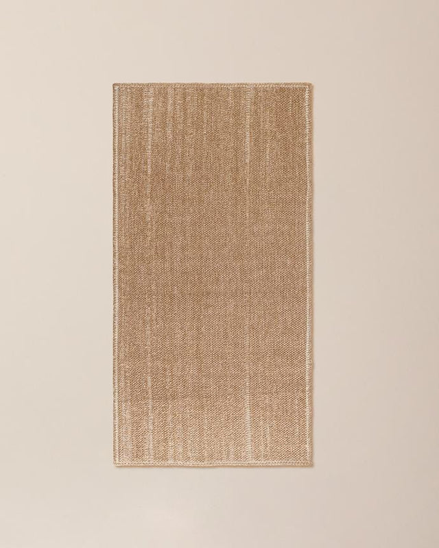 Durable Polypropylene Flatweave Rug - Melanee Beige & Ecru Design