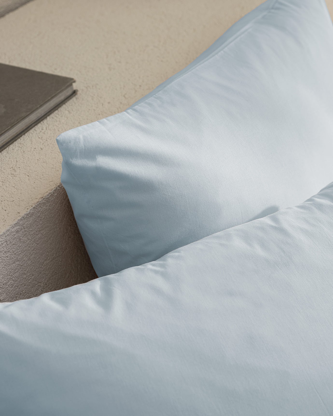 100% Cotton Ranforce Plain Pillowcase Set - 2 Pack