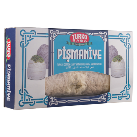 TURKOBABA Premium Pistachio Pismaniye Turkish Cotton Candy - 140g