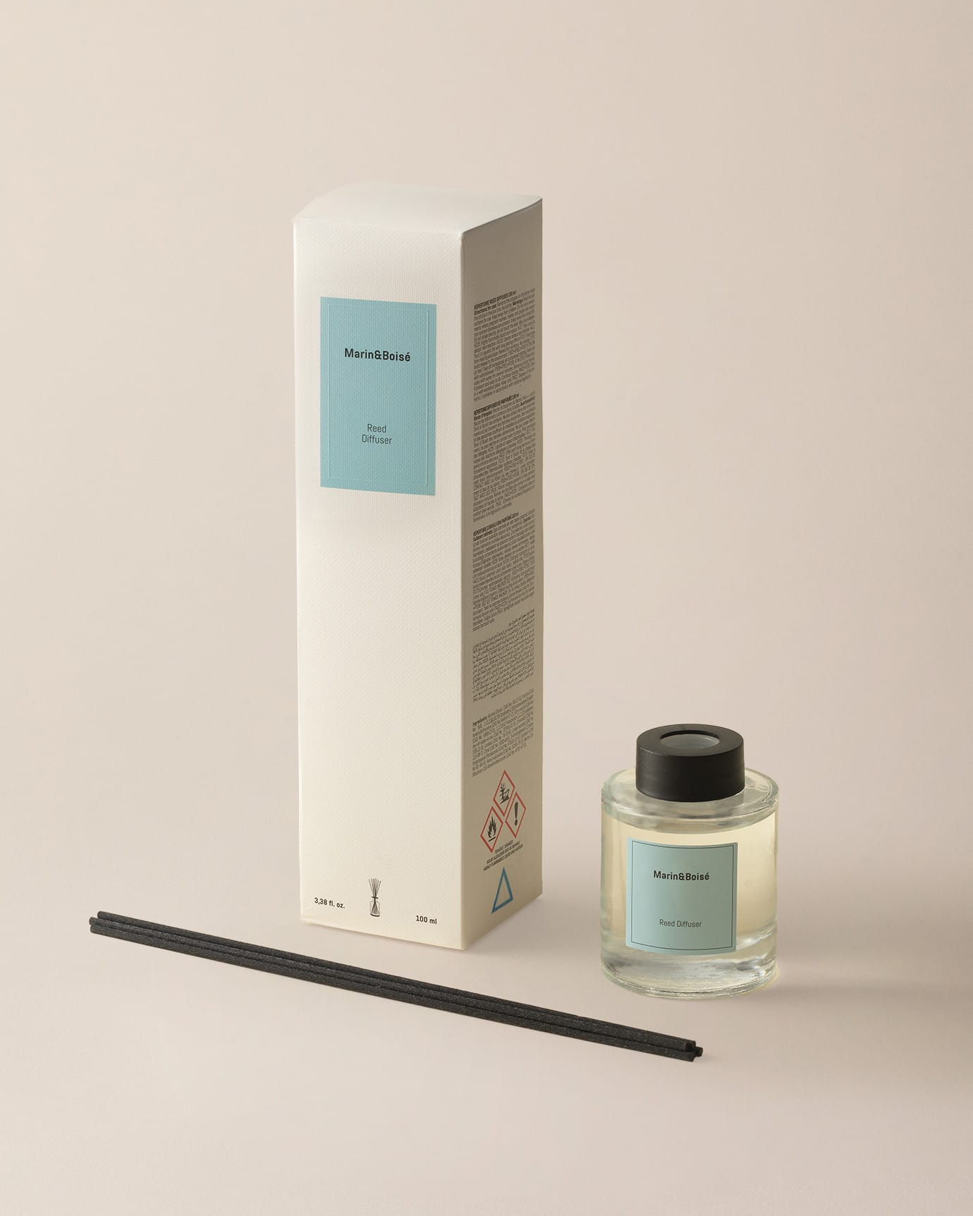 Black Scent Reed Diffuser Home Fragrance 100ml