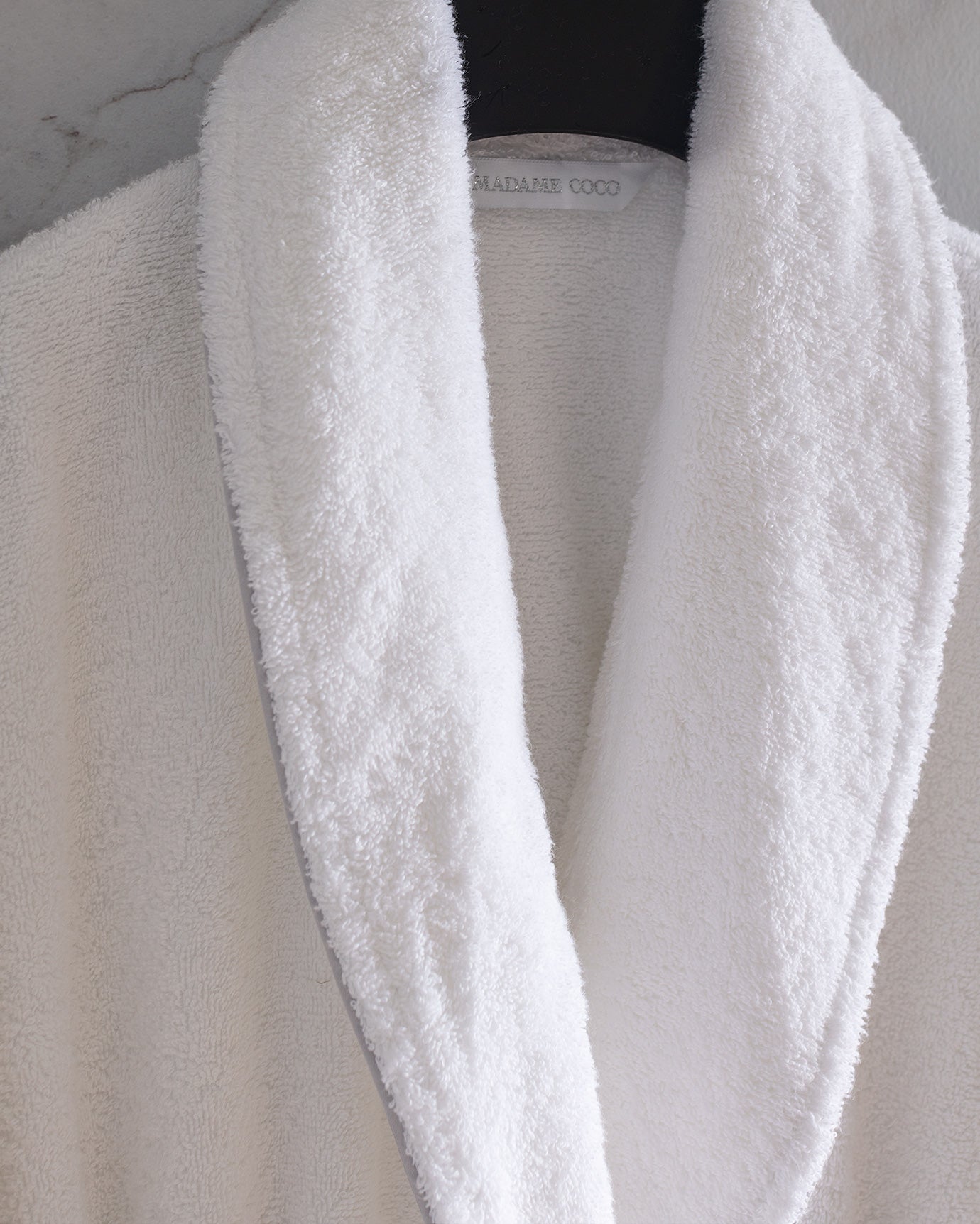 100% Cotton Unisex Bathrobe - Plush Shawl Collar Hotel Collection