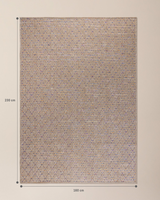 Vibrant Colorful Area Rug - Modern Home Decor