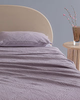 100% Cotton Double Bedspread Set - Soft & Luxurious Feel