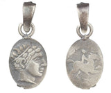 Premium Quality 925 Sterling Silver Caesar Medallion Pendant