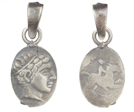 Premium Quality 925 Sterling Silver Caesar Medallion Pendant