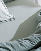 Cotton Blend Jersey Duvet Cover Set - Soft & Fitted Comfort