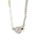 Professional Sterling Silver 3D Filigree Heart Necklace