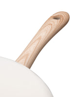 Manon 30cm White Wok Pan - Versatile Kitchen Cookware