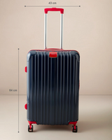 Polycarbonate Medium Suitcase - Durable Travel Companion