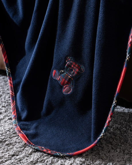 Polyester Throw Blanket - Modern Comfort & Style