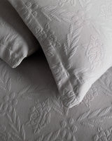 Cotton Blend King Size Bedspread Set - Floral Luxury Design