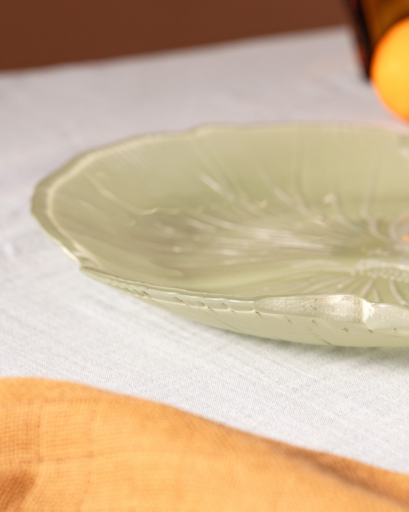 Glass Serving Plate - Violette Collection Design
