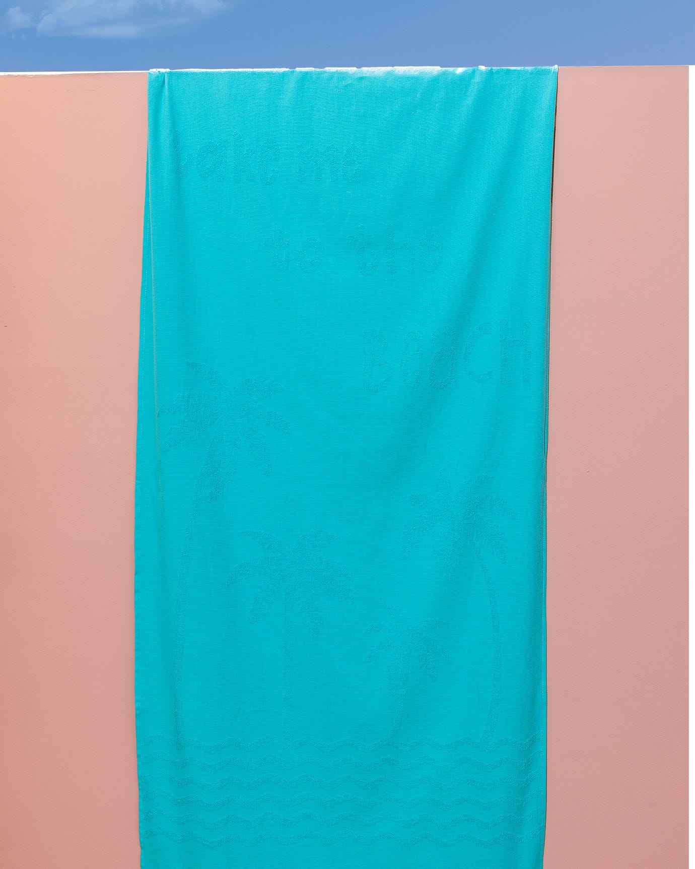 Fourne 100% Cotton Beach Towel - Quick-Dry & Plush Comfort