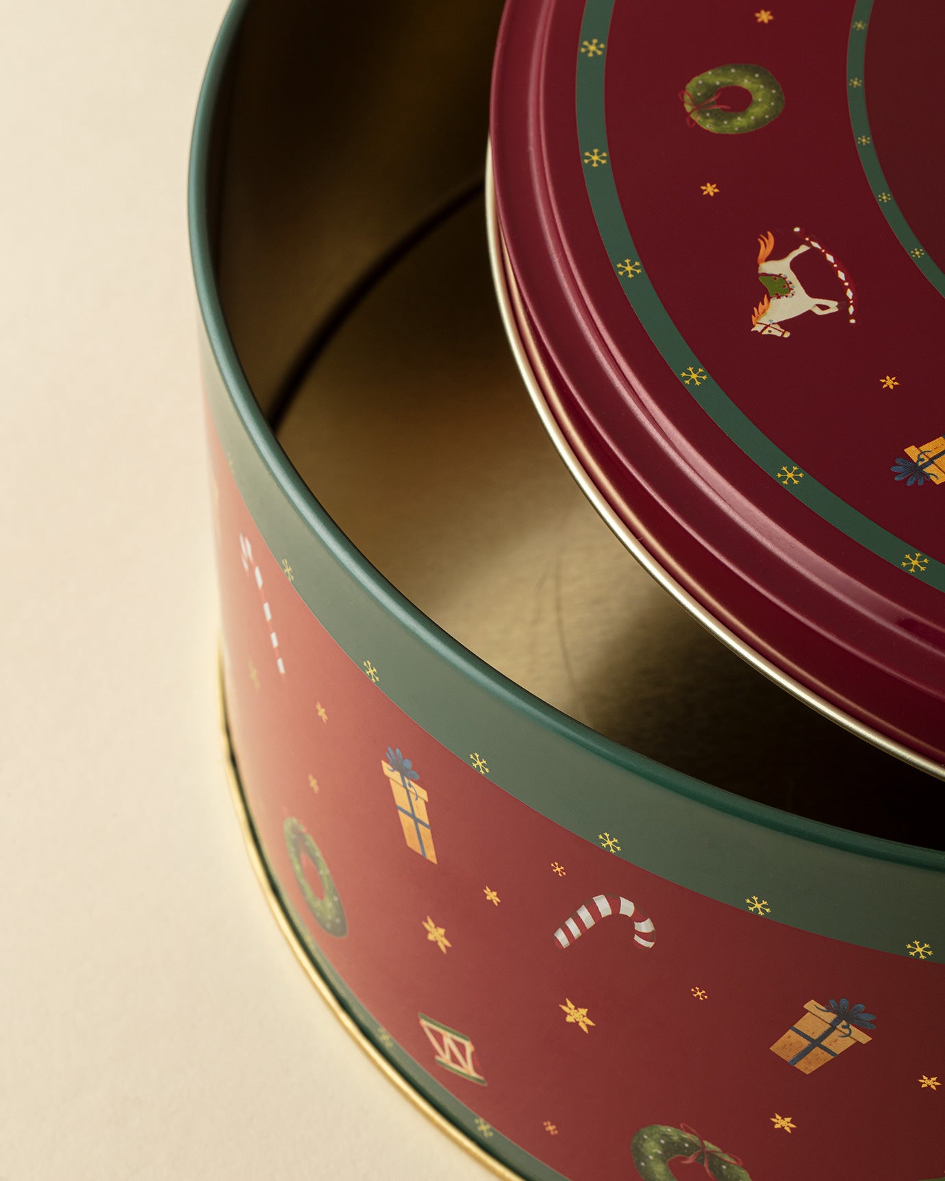 Metal Round Storage Box - Modern Kitchen Essential