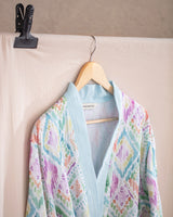 Premium Turkish Cotton Muslin Women's Bathrobe