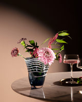 Handmade Small Glass Vase - Elegant Home Decor Accent