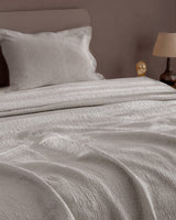 Viscose & Polyester Double Bedspread - Luxurious Softness & Style