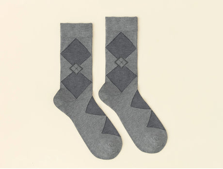 Leopard Print Men's Ankle Socks