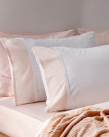 100% Cotton Pillowcase - Soft Powder Pink Bedding Cover
